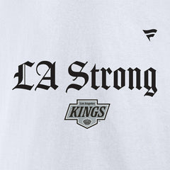 Los Angeles Kings Fanatics Unisex LA Strong Premium Fleece Pullover Hoodie - White - NHL 202757240