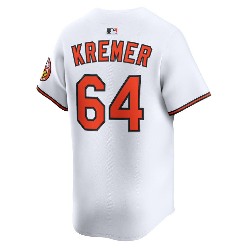 Dean Kremer Baltimore Orioles Nike Home Limited Player Jersey - White - Nike Sale