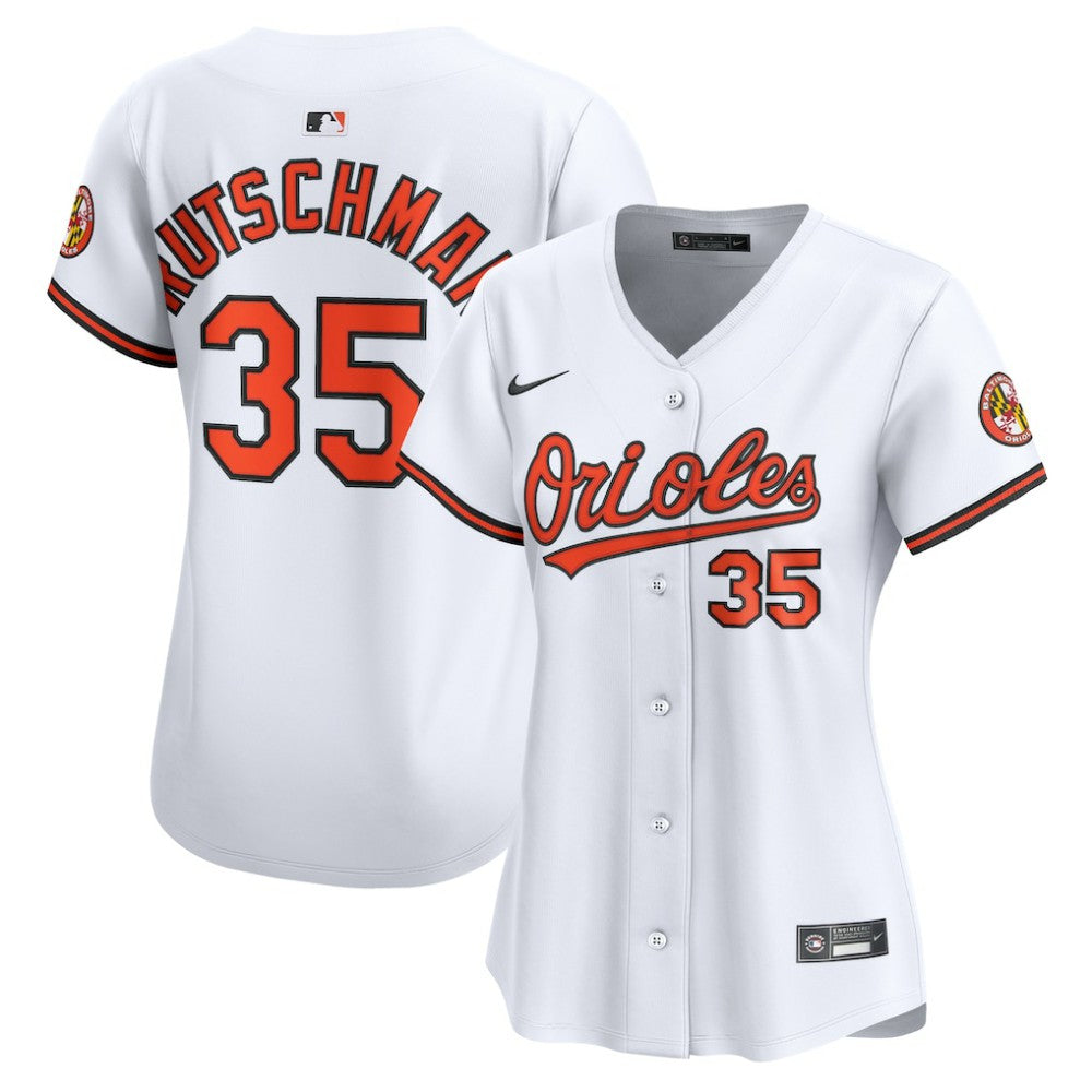 Adley Rutschman Baltimore Orioles Nike Women's Home Limited Player Jersey - White - Nike on Sale