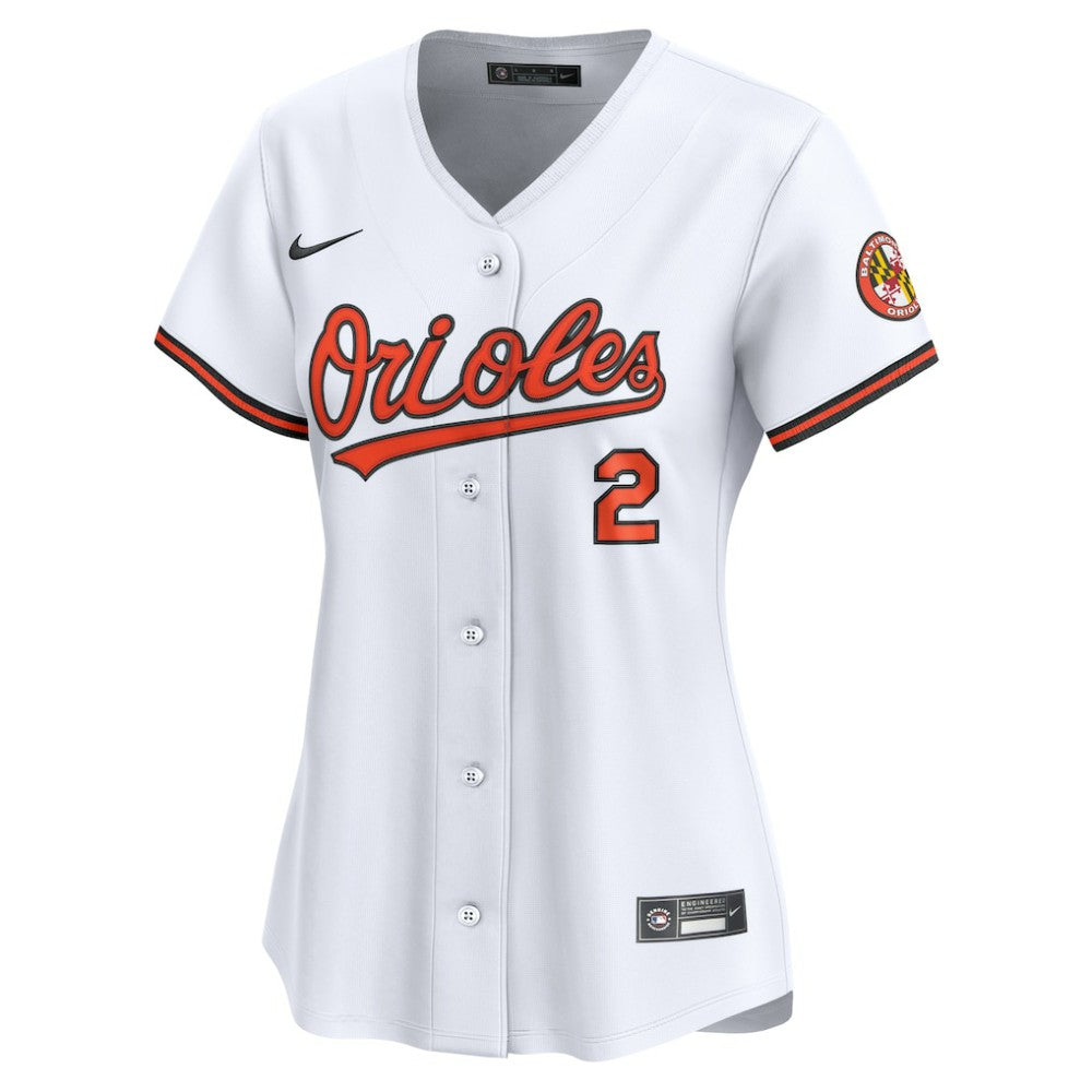 Gunnar Henderson Baltimore Orioles Nike Women's Home Limited Player Jersey - White - Nike Online