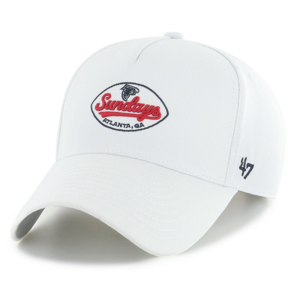 47 brand Atlanta Falcons '47 Sundays Offside Adjustable Hat White