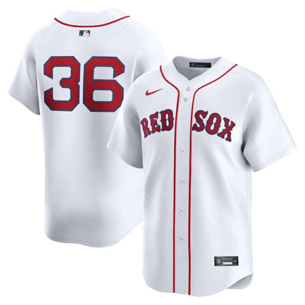 Triston Casas Boston Red Sox Nike Home Limited Player Jersey - White - Nike on Sale