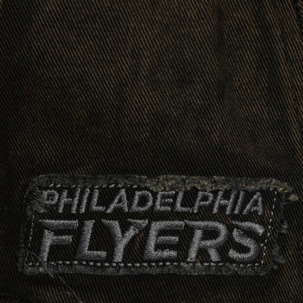 Philadelphia Flyers Mitchell & Ness Downtown Snow Wash Pro-Crown Adjustable Hat - Black - NHL 202757457