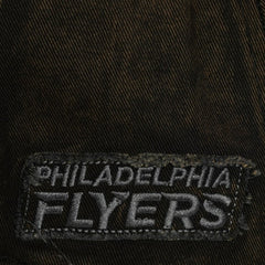 Philadelphia Flyers Mitchell & Ness Downtown Snow Wash Pro-Crown Adjustable Hat - Black - NHL 202757457