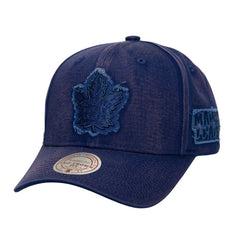 Toronto Maple Leafs Mitchell & Ness Downtown Snow Wash Pro-Crown Adjustable Hat - Navy - NHL 202757460
