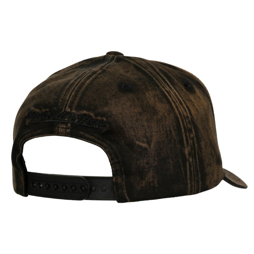 Boston Bruins Mitchell & Ness Downtown Snow Wash Pro-Crown Adjustable Hat - Black - NHL 202757463