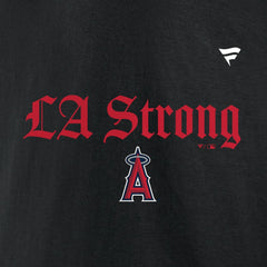 Los Angeles Angels Fanatics Unisex LA Strong Fleece Pullover Hoodie - Black - Fanatics Sale
