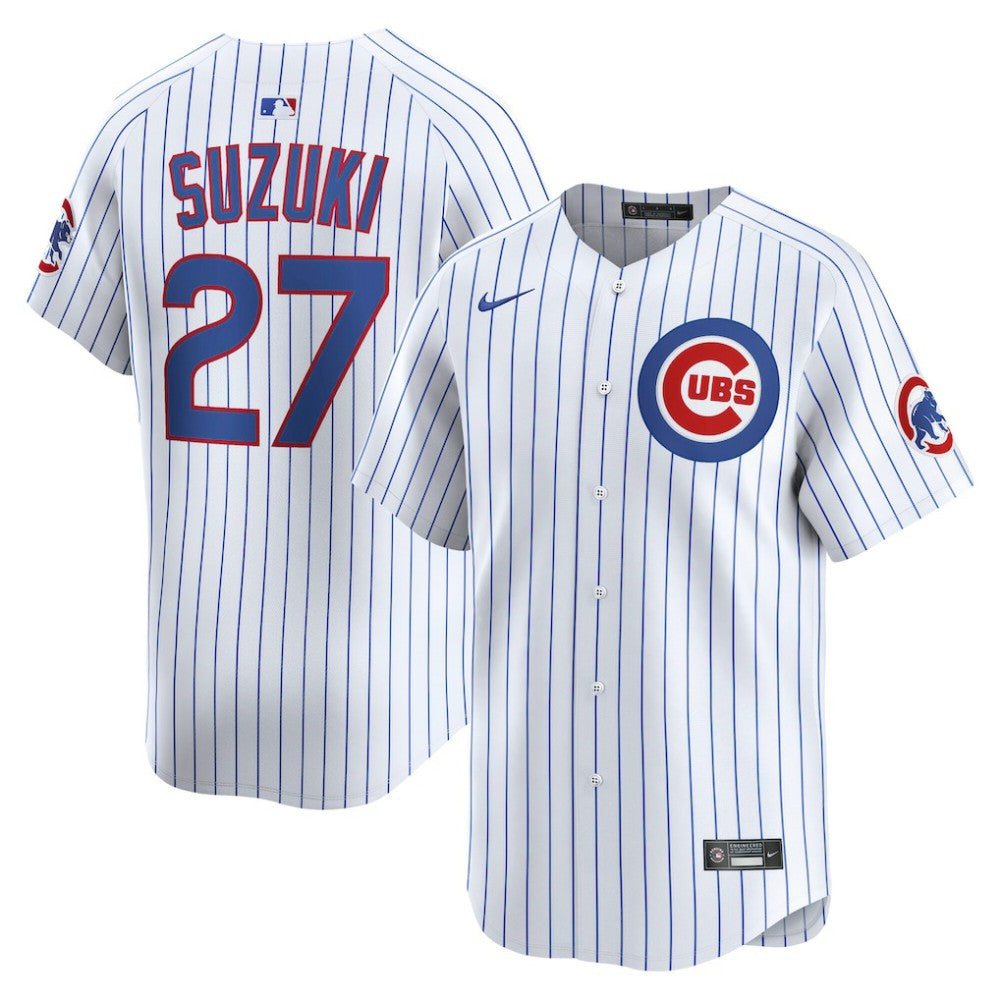 Seiya Suzuki Chicago Cubs Nike Home Limited Player Jersey - White - Nike Online