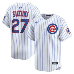 Seiya Suzuki Chicago Cubs Nike Home Limited Player Jersey - White - Nike Online