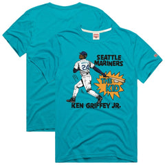 Ken Griffey Jr. Seattle Mariners Homage Graphic Player T-Shirt - Teal - MLB Online