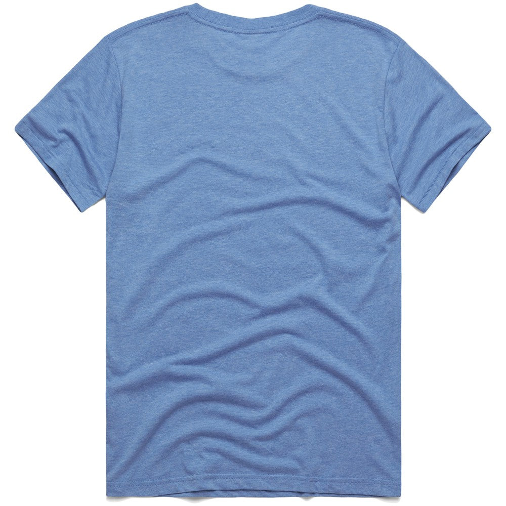 Kirby Puckett Minnesota Twins Homage 1985 Topps Baseball Card Player Tri-Blend T-Shirt - Light Blue - MLB Discount