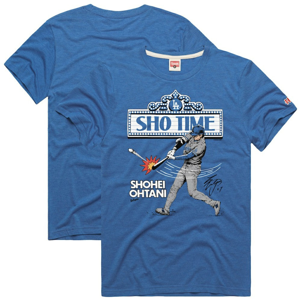 Shohei Ohtani Los Angeles Dodgers Homage Graphic Player T-Shirt - Royal - MLB Lifestyle