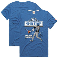 Shohei Ohtani Los Angeles Dodgers Homage Graphic Player T-Shirt - Royal - MLB Lifestyle