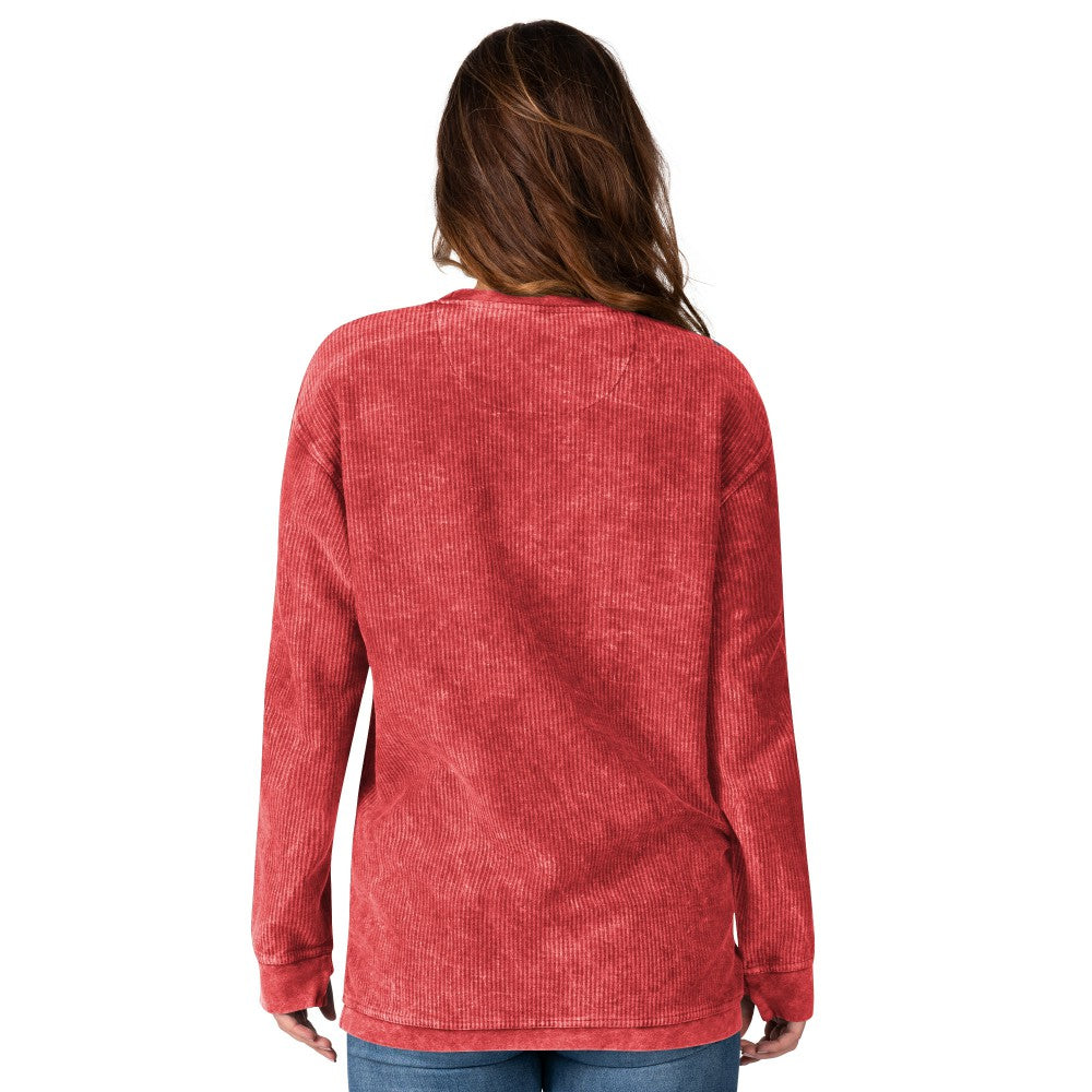 St. Louis Cardinals G-III 4Her by Carl Banks Women's Comfy Cord Pullover Sweatshirt - Red - MLB Discount