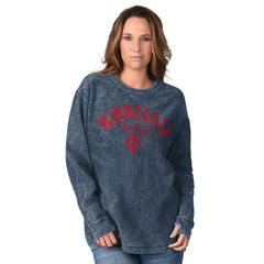 Minnesota Twins G-III 4Her by Carl Banks Women's Comfy Cord Pullover Sweatshirt - Navy - MLB Discount