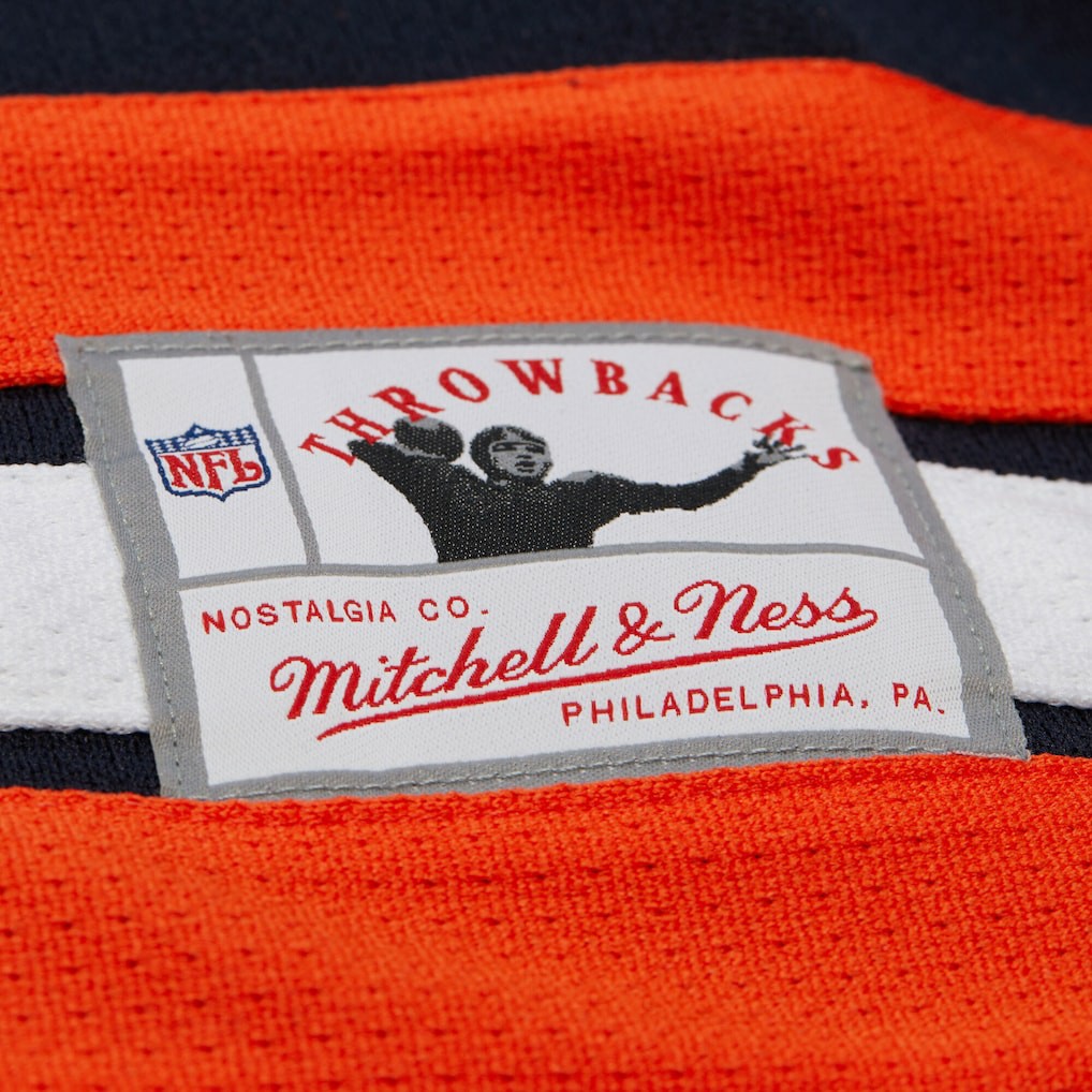 Mitchell & Ness Walter Payton Chicago Bears Maxxed Out Fashion Hockey Jersey Navy
