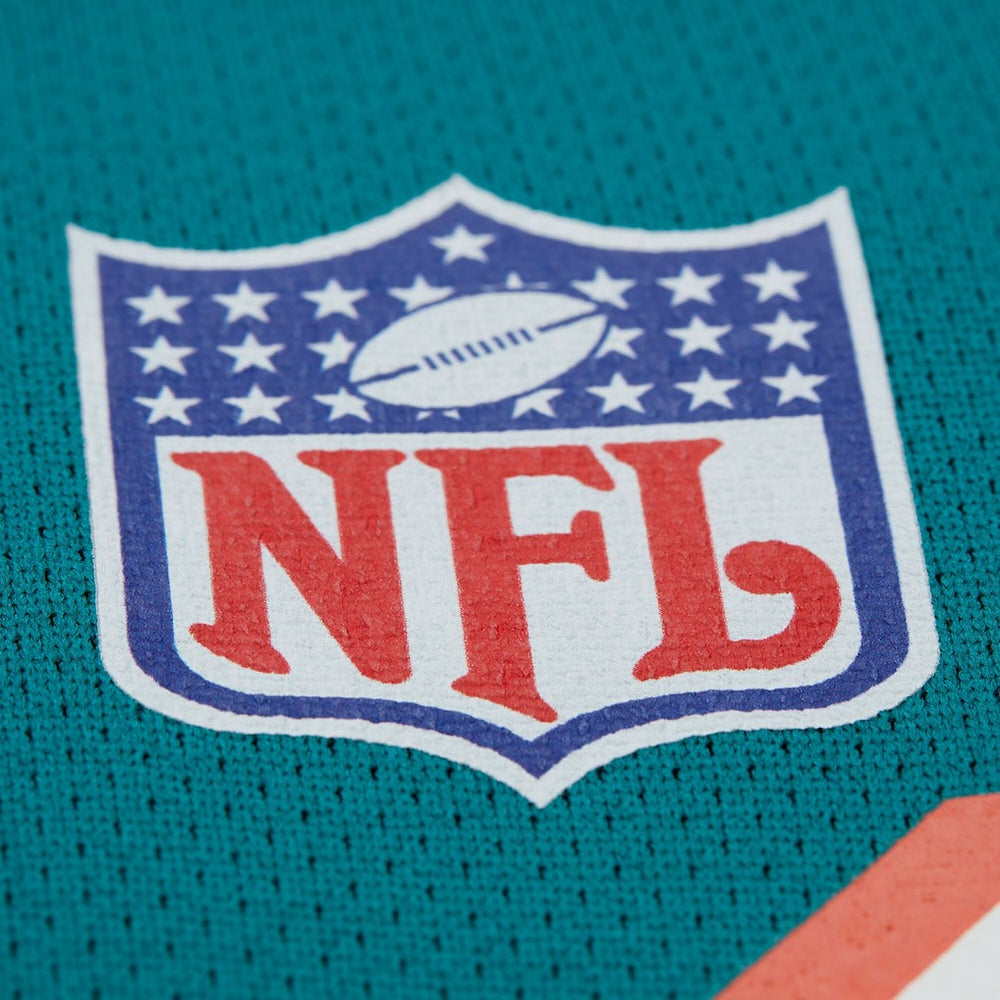 Mitchell & Ness Dan Marino Miami Dolphins Maxxed Out Fashion Hockey Jersey Aqua
