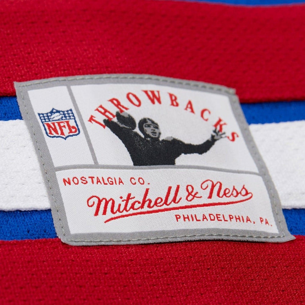 Mitchell & Ness Lawrence Taylor New York Giants Maxxed Out Fashion Hockey Jersey Royal