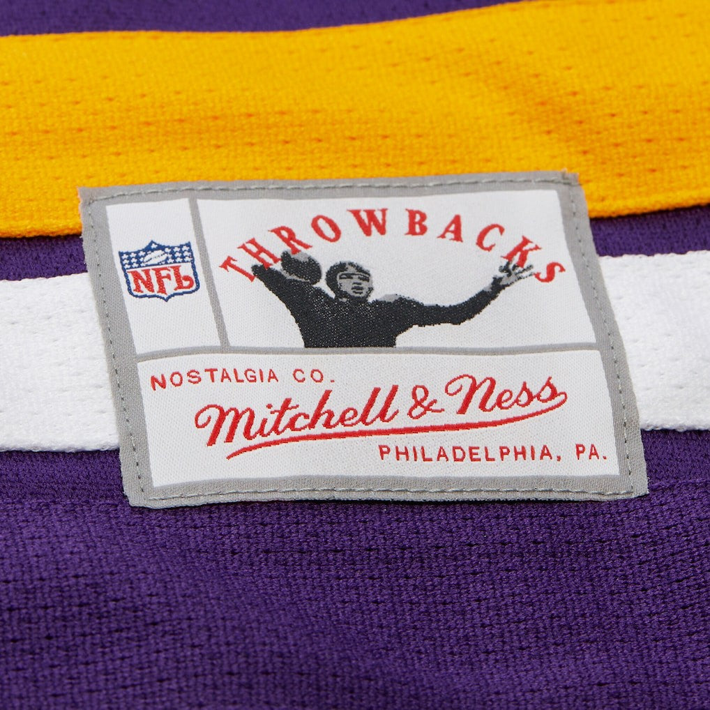 Mitchell & Ness Randy Moss Minnesota Vikings Maxxed Out Fashion Hockey Jersey Purple