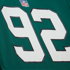Mitchell & Ness Reggie White Philadelphia Eagles Maxxed Out Fashion Hockey Jersey Kelly Green