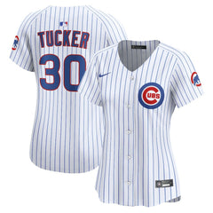 Kyle Tucker Chicago Cubs Nike Women's Home Limited Player Jersey - White - Nike on Sale