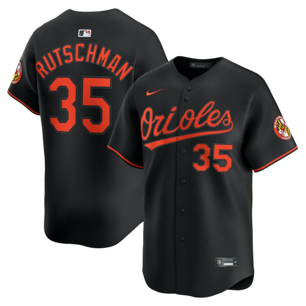 Adley Rutschman Baltimore Orioles Nike Alternate Limited Player Jersey - Black - Nike on Sale