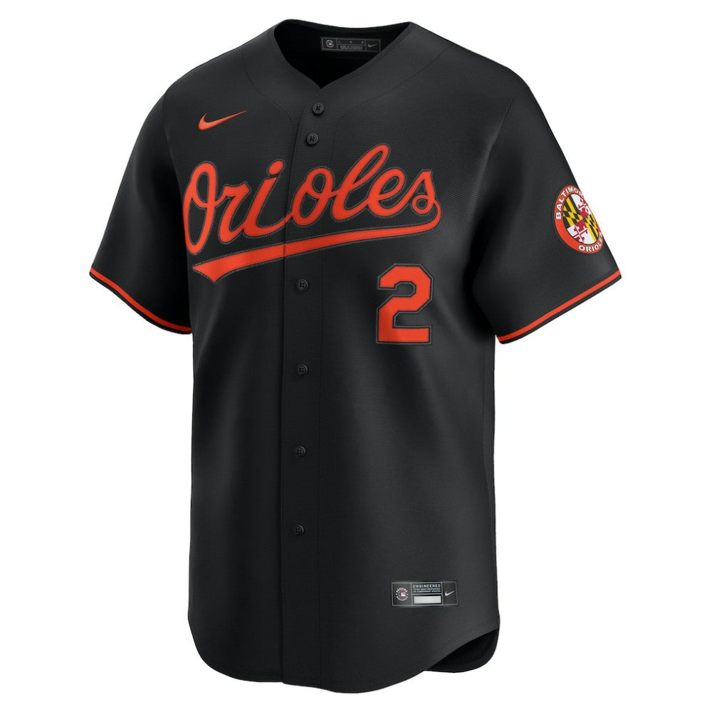 Gunnar Henderson Baltimore Orioles Nike Alternate Limited Player Jersey - Black - Nike on Sale