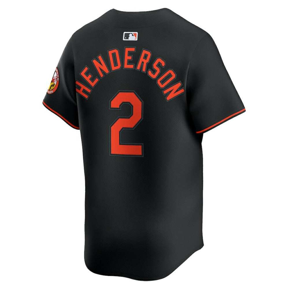 Gunnar Henderson Baltimore Orioles Nike Alternate Limited Player Jersey - Black - Nike on Sale