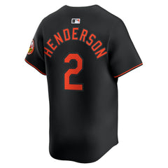 Gunnar Henderson Baltimore Orioles Nike Alternate Limited Player Jersey - Black - Nike on Sale