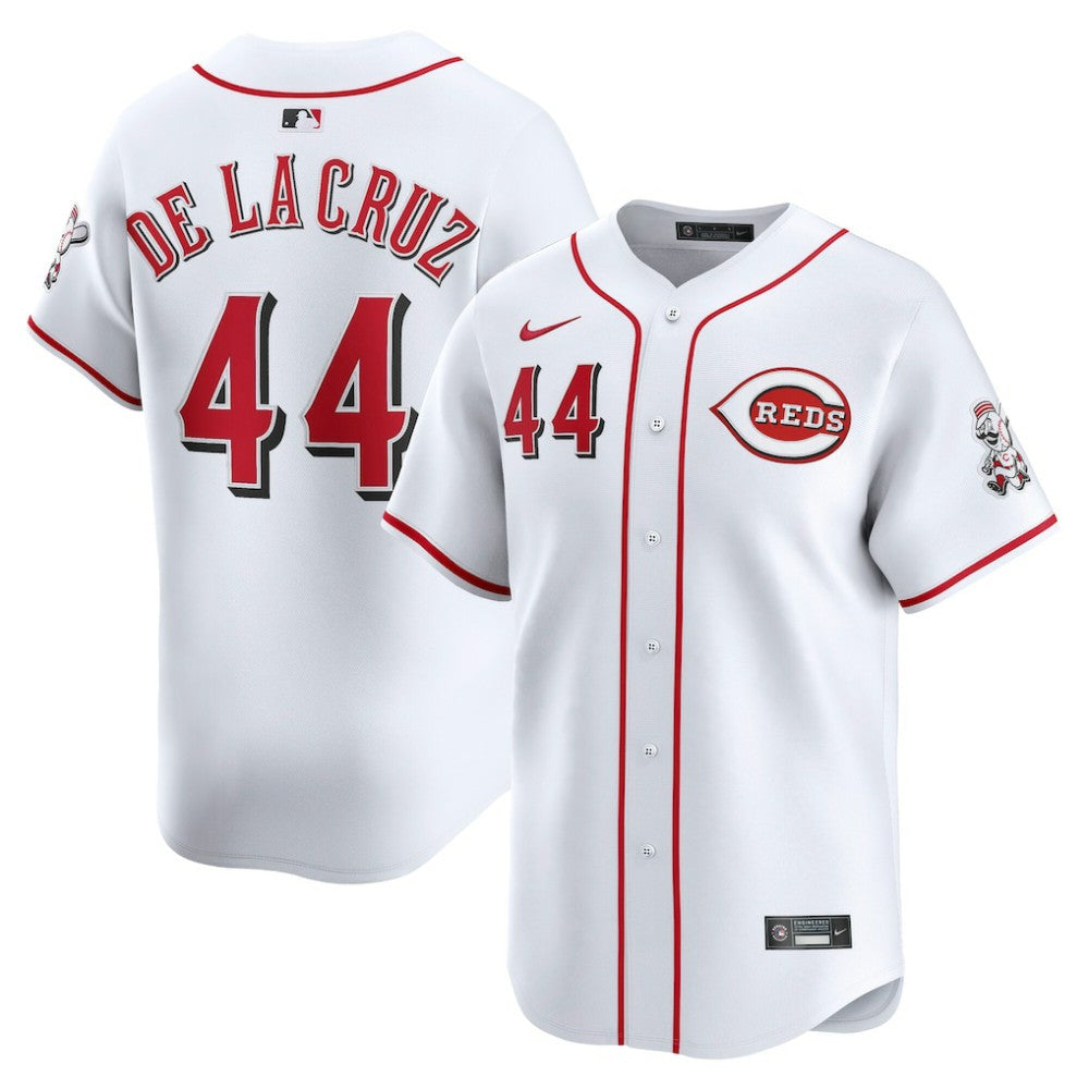 Elly De La Cruz Cincinnati Reds Nike Home Limited Player Jersey - White - Nike Lifestyle