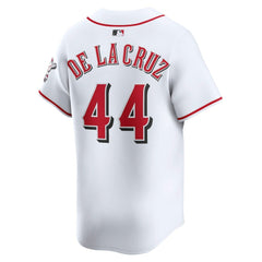Elly De La Cruz Cincinnati Reds Nike Home Limited Player Jersey - White - Nike Lifestyle