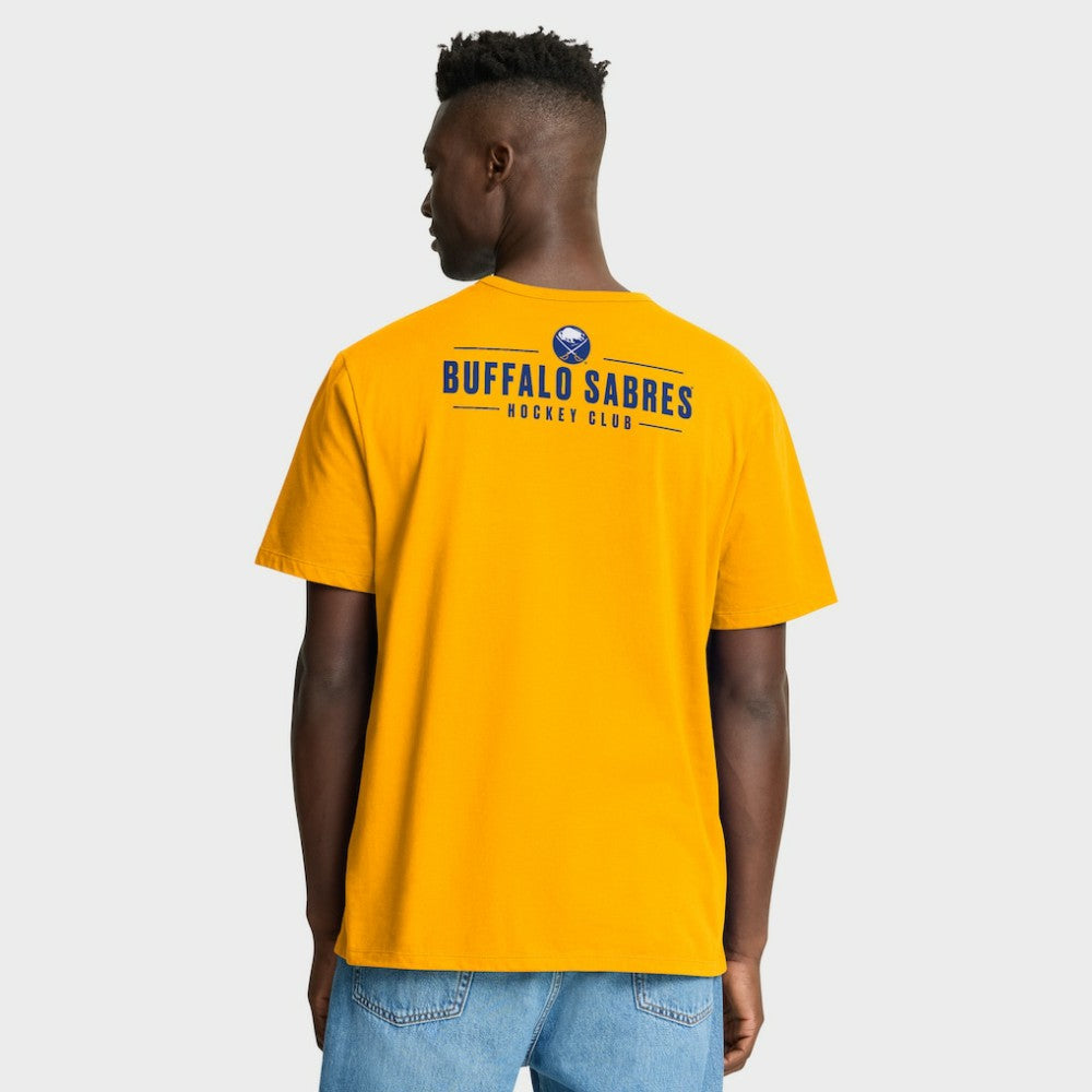 Buffalo Sabres Fanatics Crash The Net Legacy T-Shirt - Gold - NHL 202767188