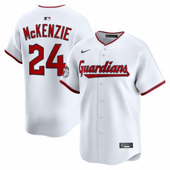 Triston McKenzie Cleveland Guardians Nike Home Limited Player Jersey - White - Nike Sale
