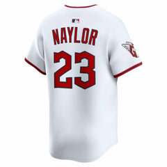 Bo Naylor Cleveland Guardians Nike Home Limited Player Jersey - White - Nike Discount
