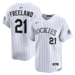 Kyle Freeland Colorado Rockies Nike Home Limited Player Jersey - White - Nike on Sale