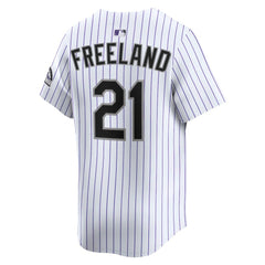 Kyle Freeland Colorado Rockies Nike Home Limited Player Jersey - White - Nike on Sale