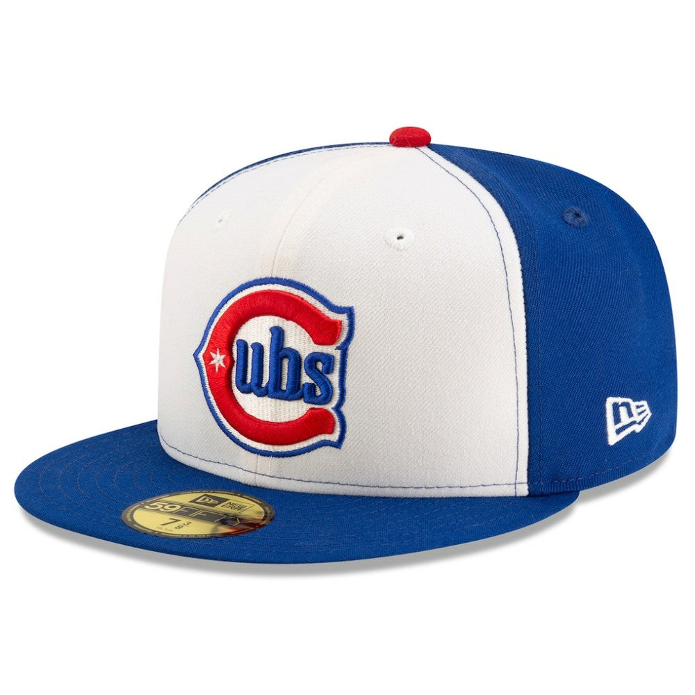 Chicago Cubs New Era Alternate Authentic Collection On-Field 59FIFTY Fitted Hat - White/Royal - New Era Discount