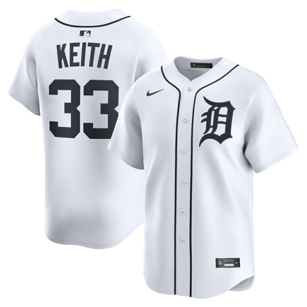 Colt Keith Detroit Tigers Nike Home Limited Player Jersey - White - Nike Lifestyle