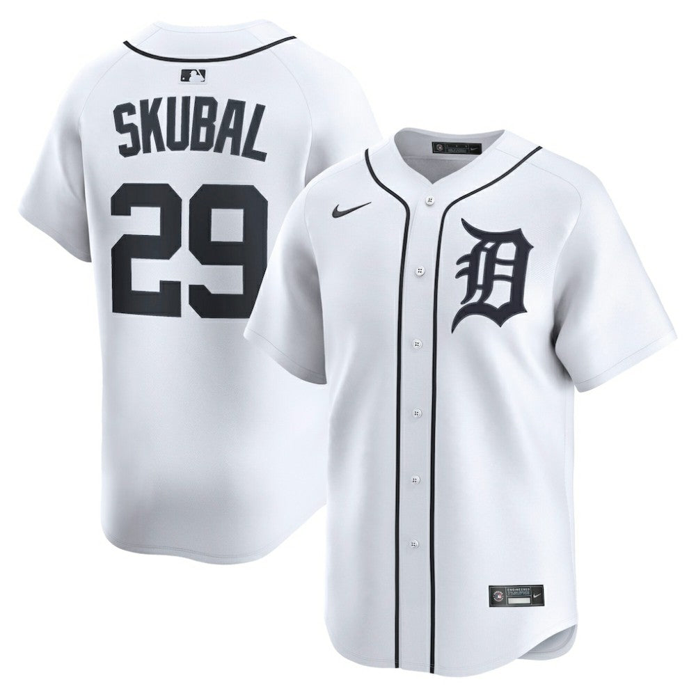 Tarik Skubal Detroit Tigers Nike Home Limited Player Jersey - White - Nike Discount