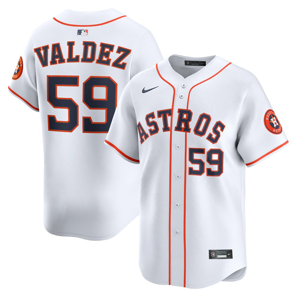 Framber Valdez Houston Astros Nike Home Limited Player Jersey - White - Nike Sale