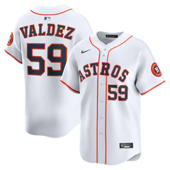Framber Valdez Houston Astros Nike Home Limited Player Jersey - White - Nike Sale