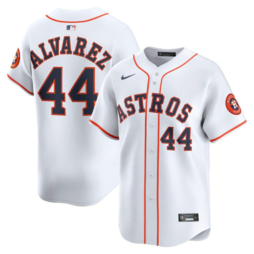 Yordan Alvarez Houston Astros Nike Home Limited Player Jersey - White - Nike Lifestyle