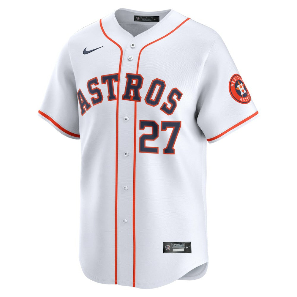 Jose Altuve Houston Astros Nike Home Limited Player Jersey - White - Nike on Sale