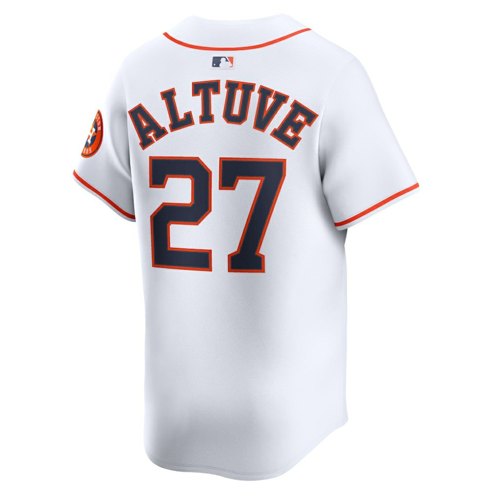 Jose Altuve Houston Astros Nike Home Limited Player Jersey - White - Nike on Sale
