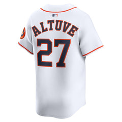 Jose Altuve Houston Astros Nike Home Limited Player Jersey - White - Nike on Sale