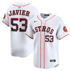 Cristian Javier Houston Astros Nike Home Limited Player Jersey - White - Nike Online