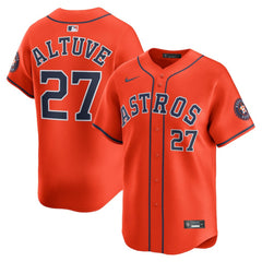 Jose Altuve Houston Astros Nike Alternate Limited Player Jersey - Orange - Nike Discount
