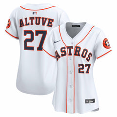 Jose Altuve Houston Astros Nike Women's Home Limited Player Jersey - White - Nike Lifestyle