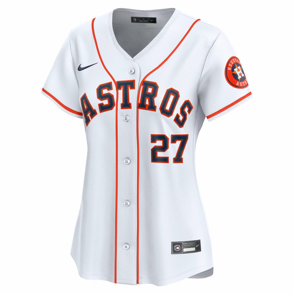 Jose Altuve Houston Astros Nike Women's Home Limited Player Jersey - White - Nike Lifestyle