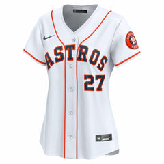 Jose Altuve Houston Astros Nike Women's Home Limited Player Jersey - White - Nike Lifestyle